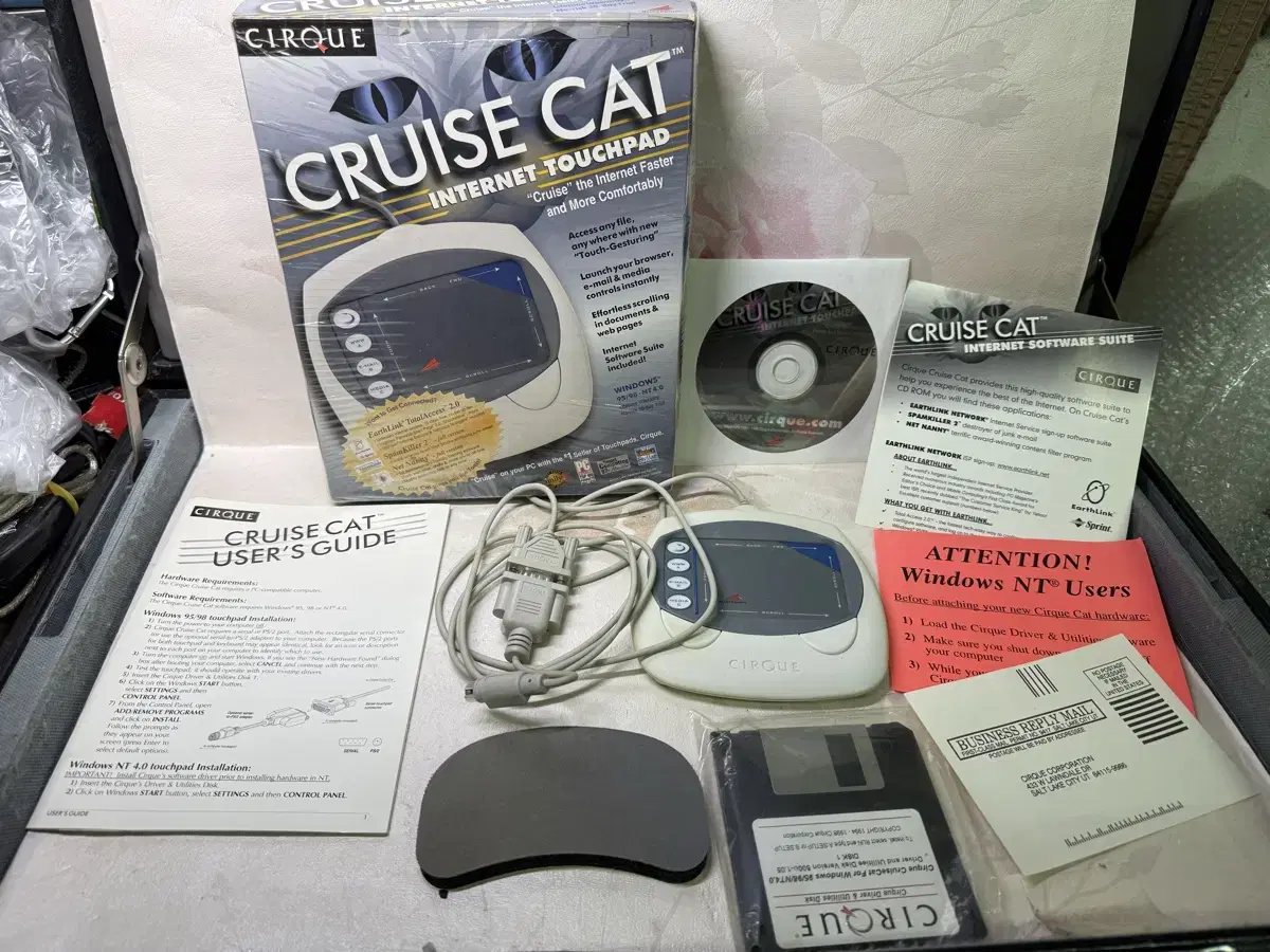 빈티지Cirque CRUISE CAT-GDB500인터넷터치패드1994